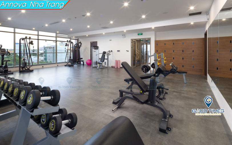 Phòng Gym Annova Hotel Nha Trang
